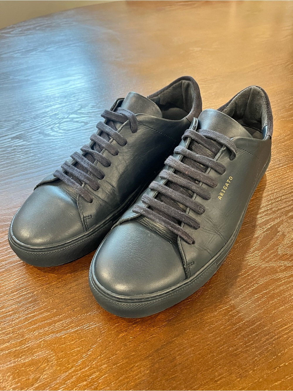 Axel Arigato Clean 90 Sneakers – Dark Navy Leather | EU 41 (US 8) - Picture 2 of 5